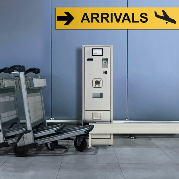 Sensor ID_Discovery Gate LP fixed RFID reader for identification of luggage transport carts